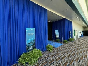 Drape Entrance Way
