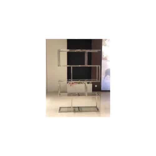 Silver Squared Wine Rack